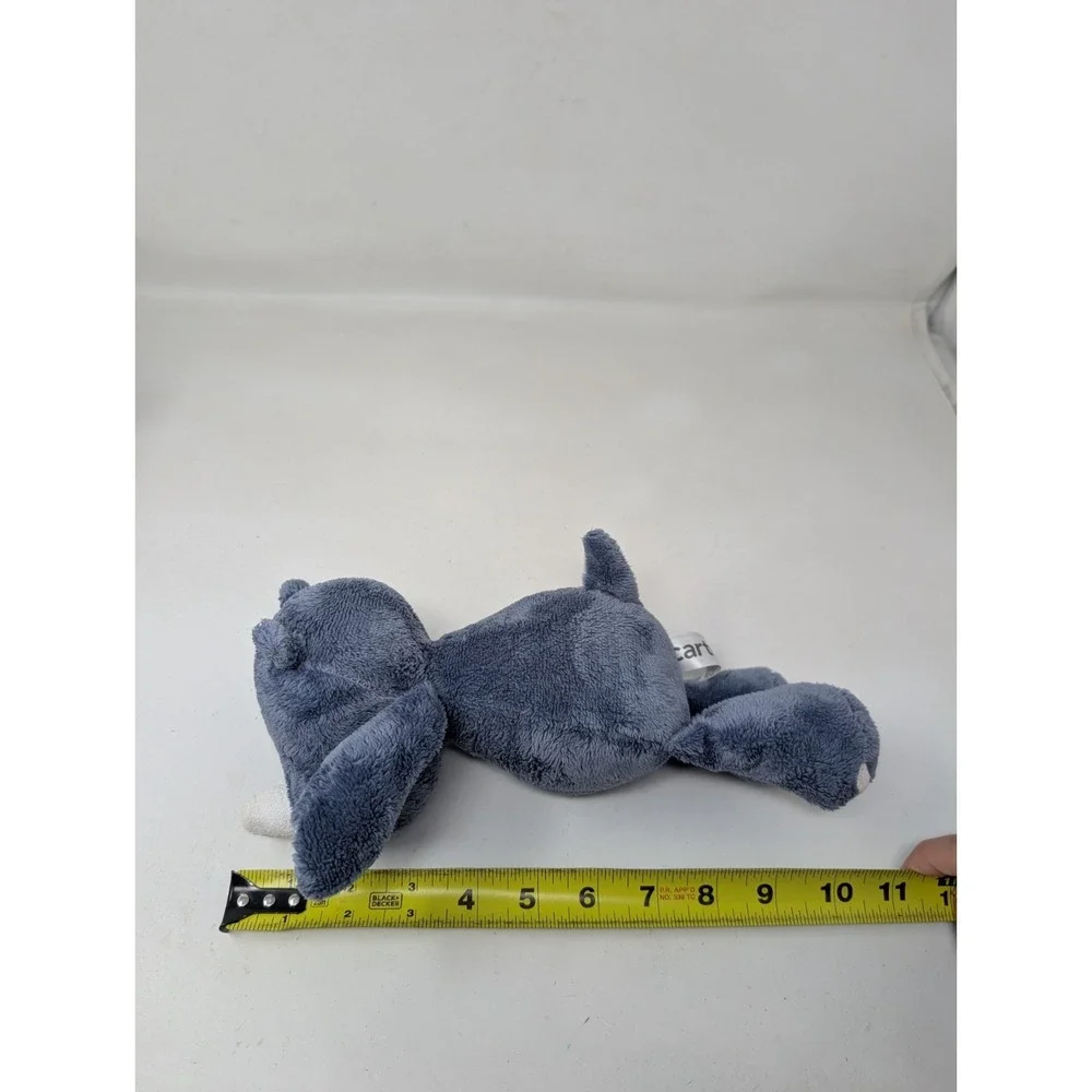 Carters‎ Blue Rhino Plush Doll Baby Soft Lovey Nursery Horn Rhinoceros 2013 VTG
